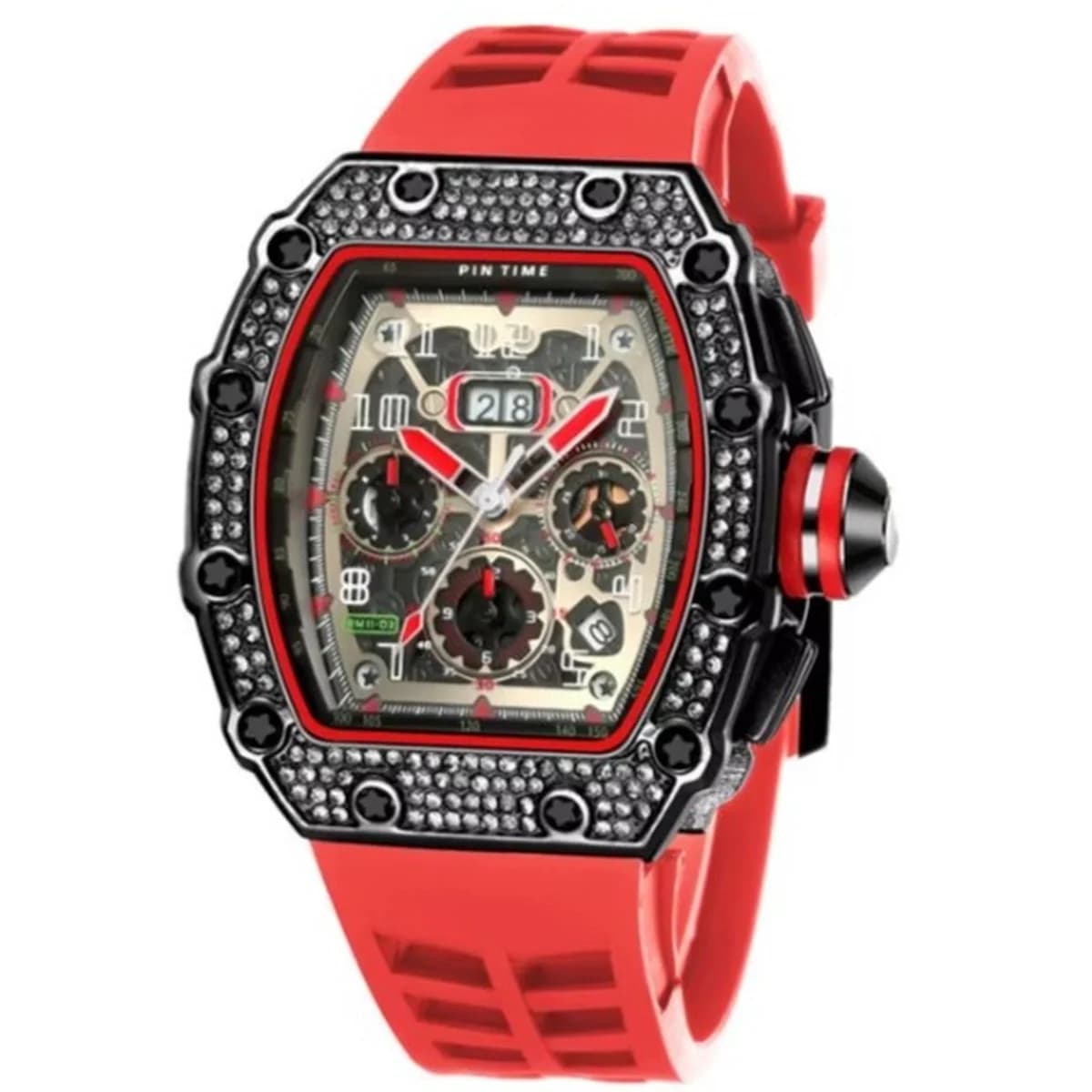 RM SPORT Rojo (Bisel Negro)